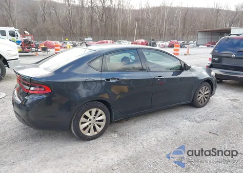 2014 Dodge Dart Sxt из США, поврежденный, VIN 1C3CDFBA9ED667583